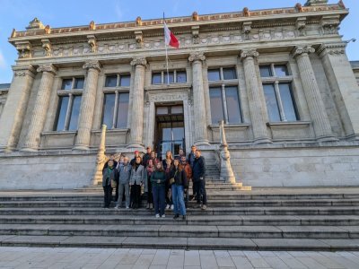 Cinq militants et deux journalistes ont été jugés par le tribunal maritime du Havre. Deux autres militants seront jugés ultérieurement, en correctionnelle.