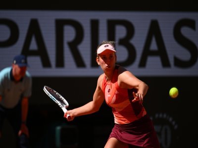 Elise Mertens participe pour la première fois à l'Open de Caen. La Belge a fait partie du top 15 mondial. - Philippe Montigny / FFT