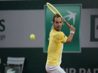 C'est la dernière fois que Richard Gasquet participera à l'Open de Caen. La légende du tennis tricolore prendra sa retraite après Roland Garros 2025. - Nicolas Gouhier / FFT