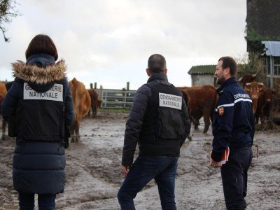 Ces contrôles ont été menés dans des territoires ruraux.  - Gendarmerie du Calvados