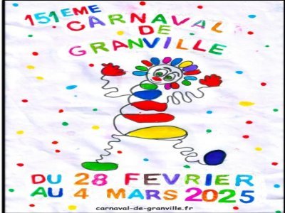 L'affiche du Carnaval de Granville 2025.