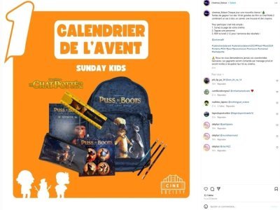 Le cinéma de Lisieux vous présente son calendrier de l'Avent pour les fans de cinéma.