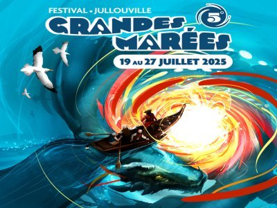 L'affiche de cette 5e édition du festival des Grandes Marées.