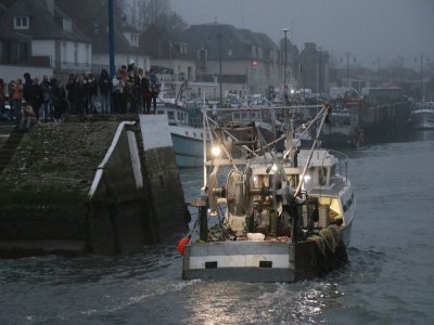 Certains endroits étaient plus stratégiques que d'autres pour observer au mieux le ballet des navires.