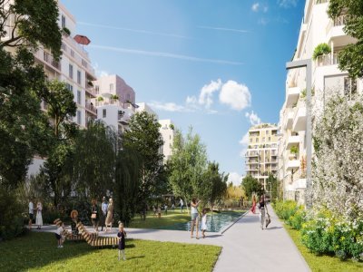 La commercialisation des premiers logement est en cours par Cogedim-Virgil.  - Mag.archi