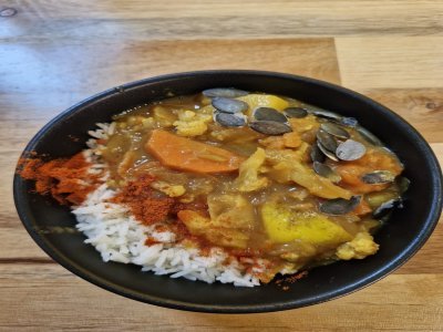 Le curry doux à la japonaise.