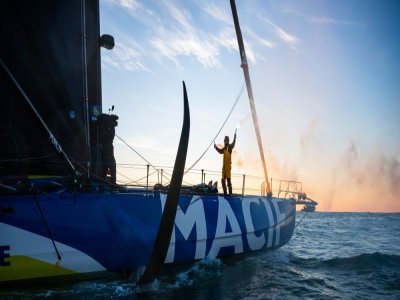 Mis à l'eau en 2023, l'Imoca MACIF Santé Prévoyance avait été dessiné sur mesure pour remporter ce Vendée Globe. - Vincent Curutchet - Alea