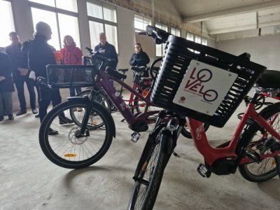 600m2 seront consacrés à un atelier de maintenance de Lovélo.