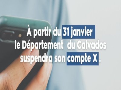 Le département espère continuer à dialoguer sur ses autres plateformes, dans un cadre qu'il promet plus bienveillant - Département du Calvados