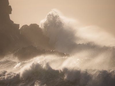 Les vents ont soufflé de 90km/h à 110km/h, allant jusqu'à 130km/h à certains endroits. - © Nicolas Rottiers