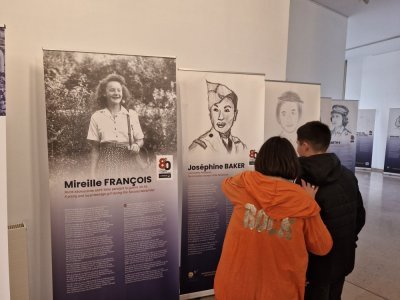 L'expo est à voir dans le hall de l'hôtel de ville de Saint-Lô.