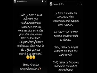 Une annonce choc qui témoigne de la virulence de certains fans. - Instagram Flavie ADP