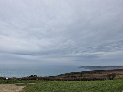 Des landes balayées par le vent : le paysage de la pointe de La Hague ressemble beaucoup au "décor du Connemara" dont parle Michel Sardou dans sa chanson. 