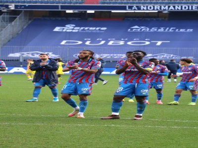 Les Malherbistes ont pris un point face à Pau le 22 février (2-2).