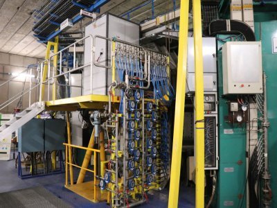 Un autre point de vue sur un cyclotron.