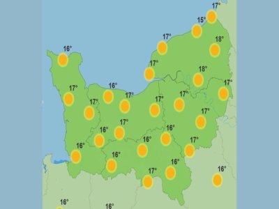 Un grand soleil su toute la région sans exception et des températures !  - Météo France