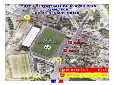 L'organisation des accès au stade pour la rencontre. - Préfecture de Seine-Maritime