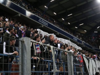 Les supporters étaient encore nombreux à d'Ornano… et ils ont fait du bruit !