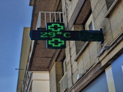 La température affrichée au Havre mercredi 30 avril ! - Tendance Ouest