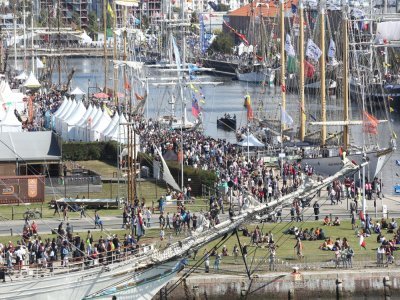 Des bateaux du monde entier seront au rendez-vous. - Philippe Bréard