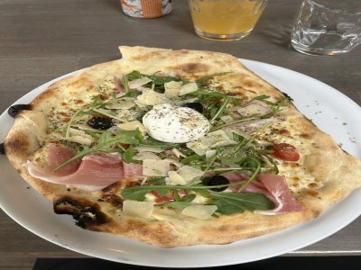 La pizza Parma.