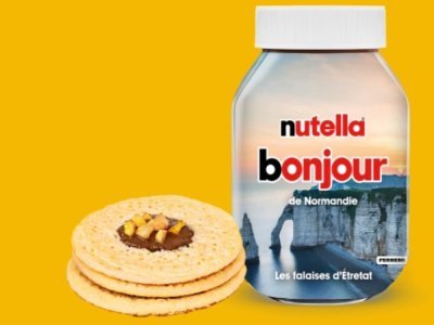 Normandie à l'honneur sur les pots Nutella : le site choisi est aussi beau que symbolique. - Nutella com