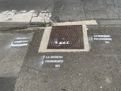 Les messages inscrits ont pour objectif de sensibiliser les Flerois à la protection de l'environnement.