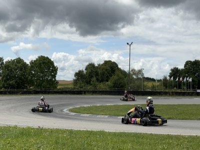 Le circuit d'Aunay-les-Bois a accueilli les championnats de France de karting. - Antoine Lamarque