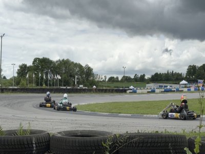 Le circuit d'Aunay-les-Bois a accueilli les championnats de France de karting. - Antoine Lamarque