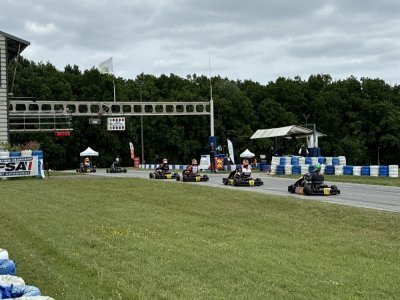 Le circuit d'Aunay-les-Bois a accueilli les championnats de France de karting. - Antoine Lamarque