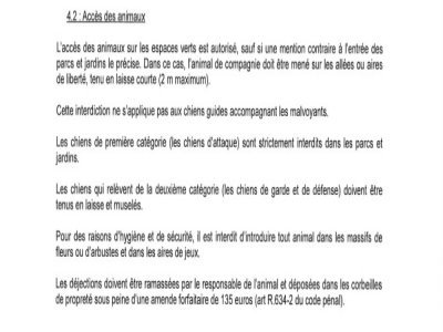 Extrait de l'arrêté municipal n°A-2023-060.