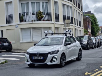 Voilà à quoi ressemble l'unique véhicule LAPI de la ville du Havre. - Célia Caradec