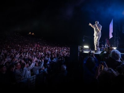 Le rappeur Gims a enflammé le festival Papillons de Nuit. - Stéphane Mahot