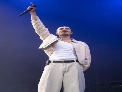 Pierre Garnier a fait chanter le public. - Stéphane Mahot