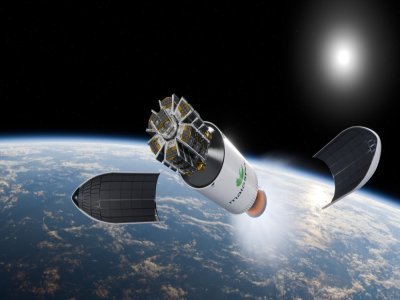 Le lanceur doit permettre de mettre facilement en orbite des satellites à un coût réduit.  - MaiaSpace