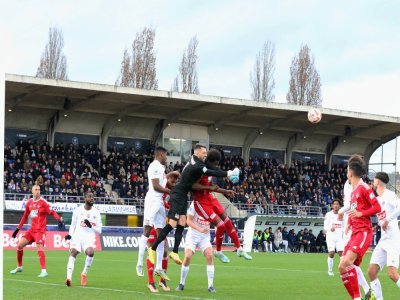 Anthony Beuve est de retour à l'US Avranches pour la prochaine saison. - Thomas Coutant