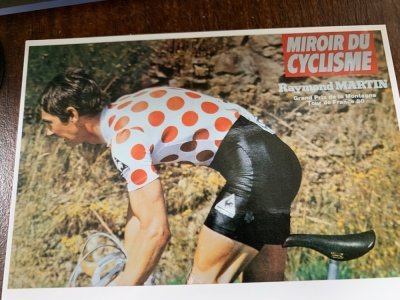 L'Ornais a participé à dix Tour de France, et n'a jamais abandonné. - Archives de Raymond Martin