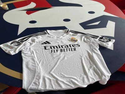 Maillot de Kylian Mbappé au Real Madrid pour la saison 2024-2025. - ©SMCaen