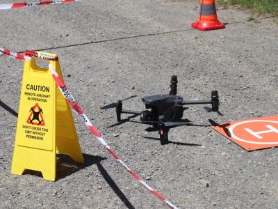 Le Sdis, service départemental d'incendie et de secours, du Calvados, s'est procuré des drones pour mieux lutter contre les incendies depuis le ciel. - Lilian Fermin