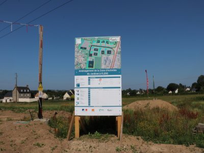 Les premières entreprises sont attendues dès 2026 sur la zone du Jardinet. - Yaëlle Hurel