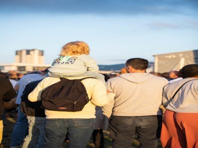 Des petits enfants aux grands-parents, toutes les générations étaient présentes au concert.