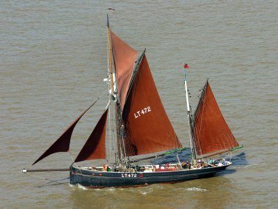 Construit dans les années vingt pour la pêche, L'Excelsior a été rénové en 1989. - Sail Training International