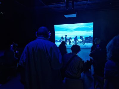 Le film "Tempesta" a été réalisé à Antifer mais aussi au sein de l'ancien hôpital allemand. - Célia Caradec