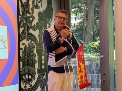 Luc Lesénécal, patron des Tricots-Saint-James, est aussi le président de l'Association régionale des savoir-faire d'excellence normands. - Célia Caradec