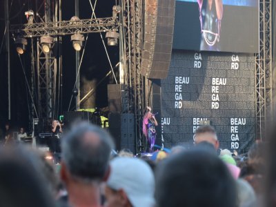 Les Black Eyed Peas ont chanté leurs plus grands tubes. - Lilian Fermin