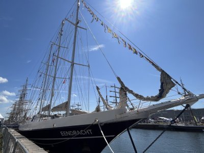 Le voilier Eendracht.
