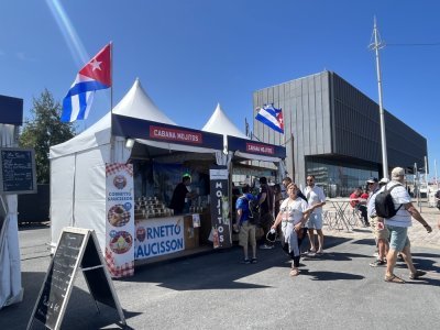Plaisirs salés et apéritifs sont à apprécier sur le site. 