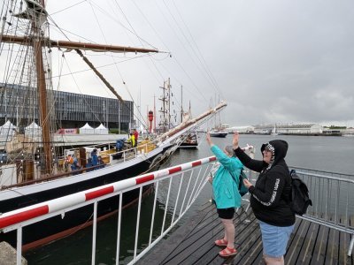 Le Belem a été applaudi. - Célia Caradec