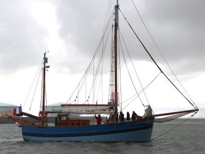 Le navire fécampois MilPat participe à toutes les étapes de la Tall Ships Races. - Maëlys Blondel