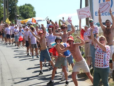 En arrivant sur Vire, le public était toujours déchaîné.